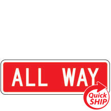 All Way Signs