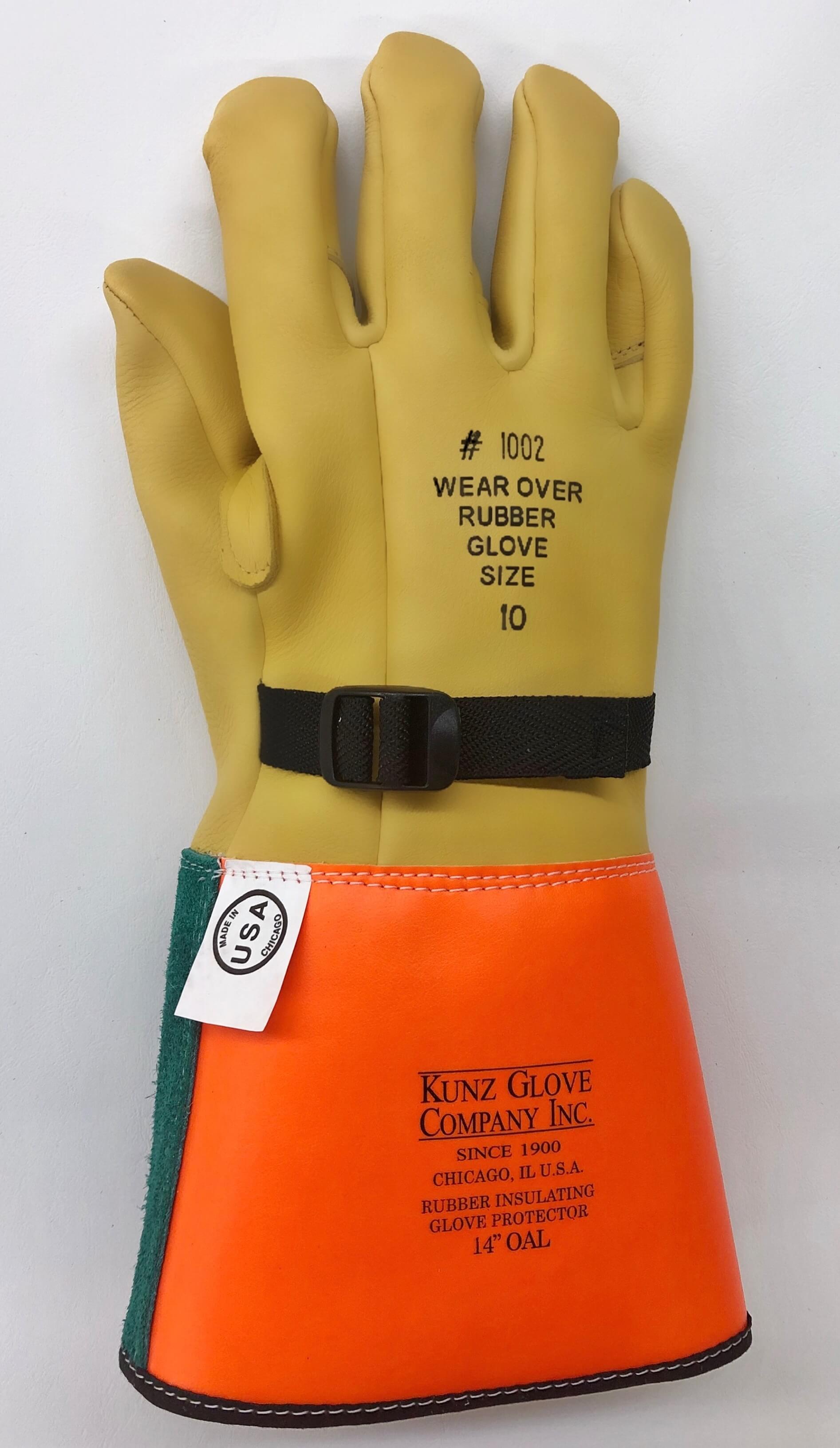 Primary Voltage Leather Protectors for Rubber Insulating Gloves (1002