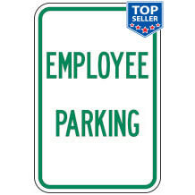 Employee Parking Sign