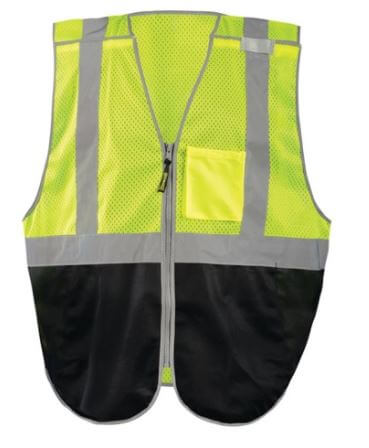 Black Bottom Break-Away Vest