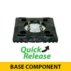 Quick Release Black Base