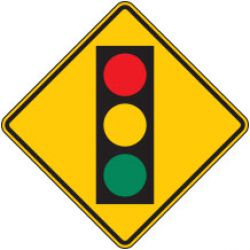 Traffic Signal Ahead (Symbol) Warning Signs