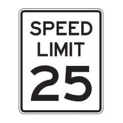 Speed Limit Signs