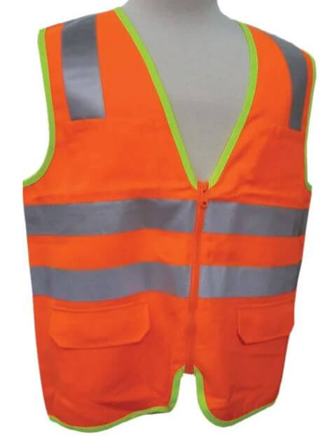 Class II Certified Fluorescent Polyester Vest