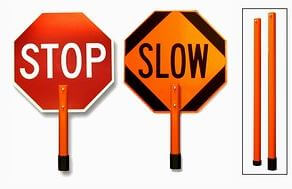 Stop/Slow Paddles