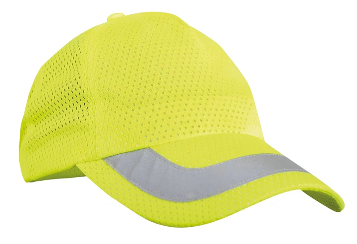High Visibility Ball Cap w/ Reflective Trim