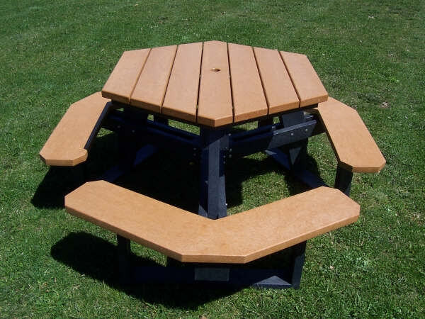 Hexagonal Picnic Table