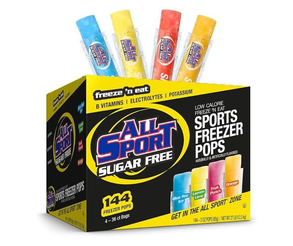 AllSport Sugar-Free Freezer Pop
