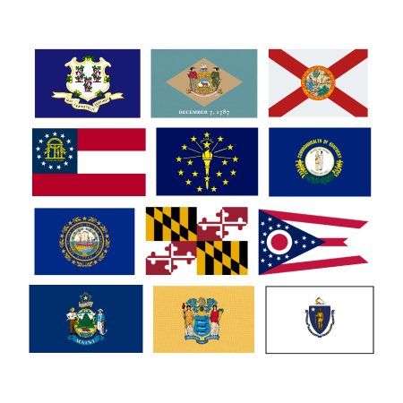 State Flags - Eastern